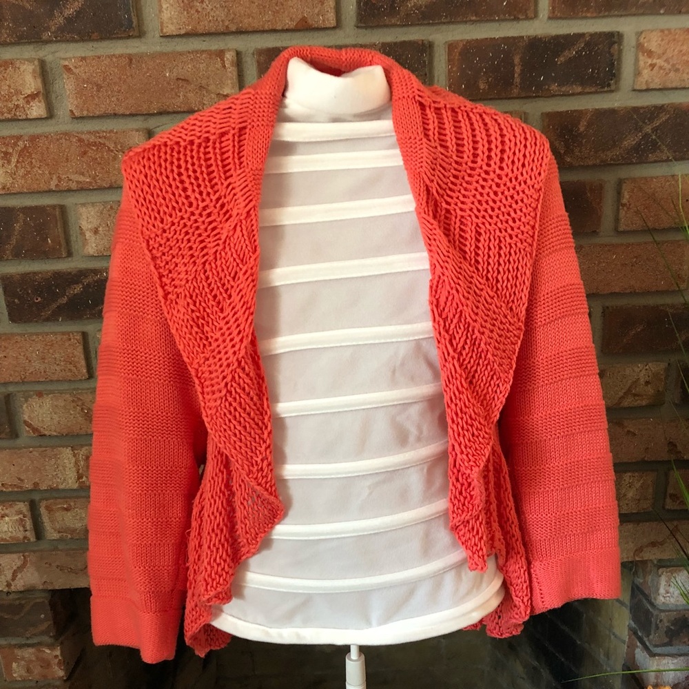 Kenar knitted cardigan sweater.